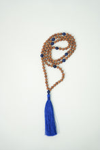Load image into Gallery viewer, Blue Spirit Mala Rudrashka
